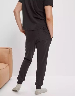 Loungewear American Eagle AE Lounge Jogger Noir Homme | FZN-88458499